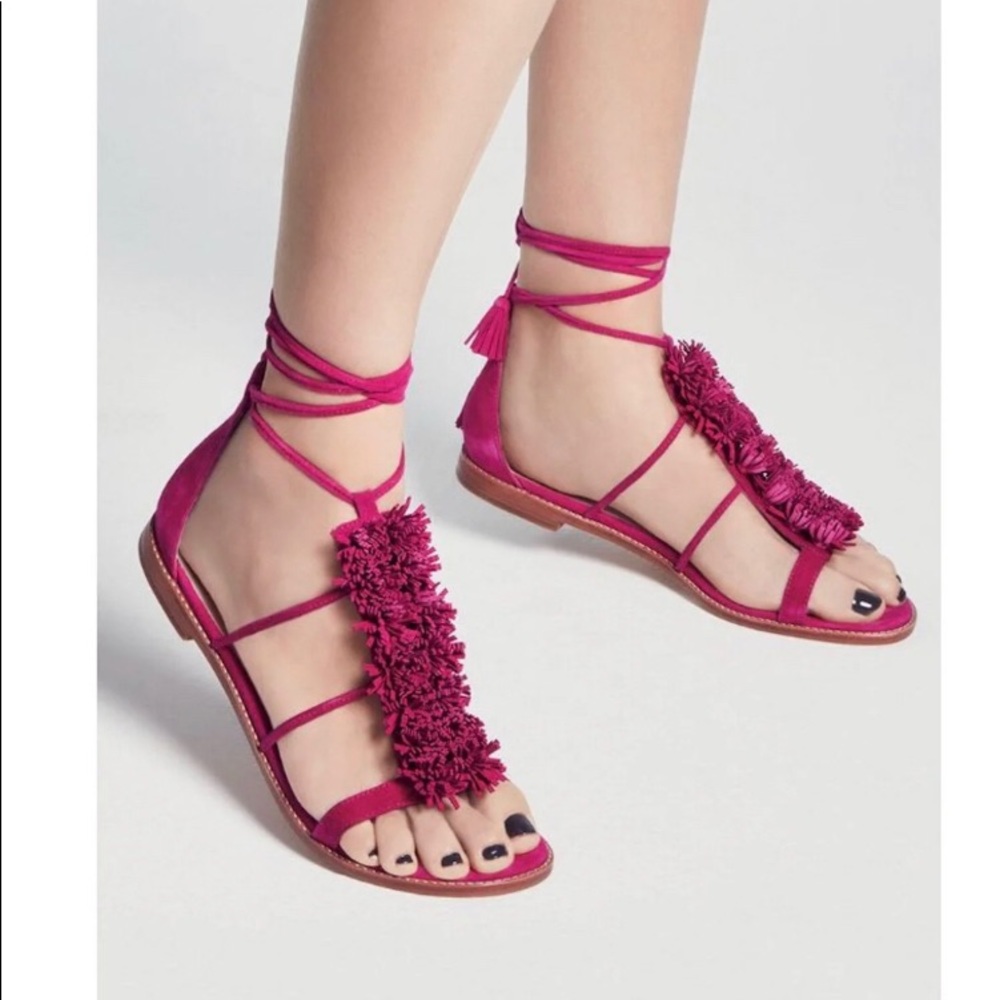 Pink sandals
